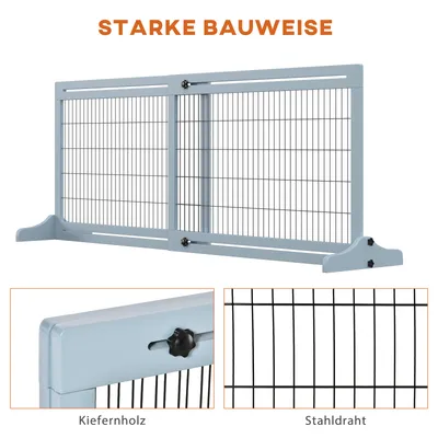 PawHut Hunde Absperrgitter PawHut Hunde Absperrgitter