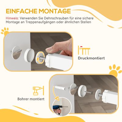 PawHut Türschutzgitter