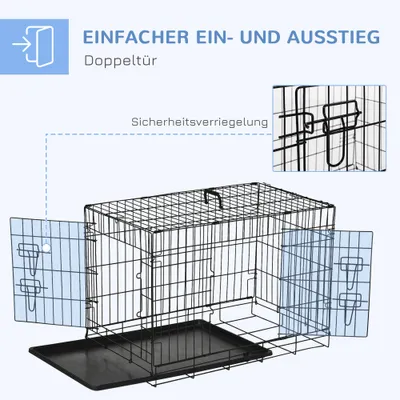 PawHut Hundekäfig