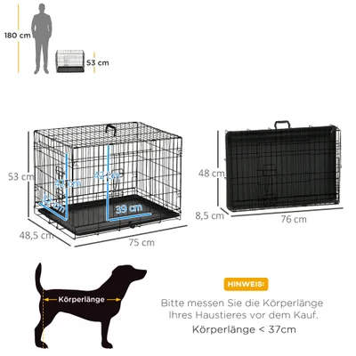 PawHut Hundekäfig