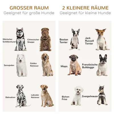 PawHut Hundekäfig