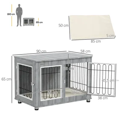 PawHut Hundekäfig