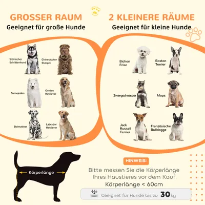 PawHut Hundekäfig