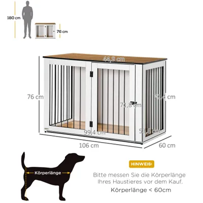 PawHut Hundekäfig