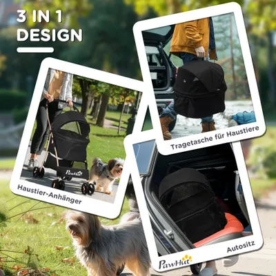PawHut Hundewagen