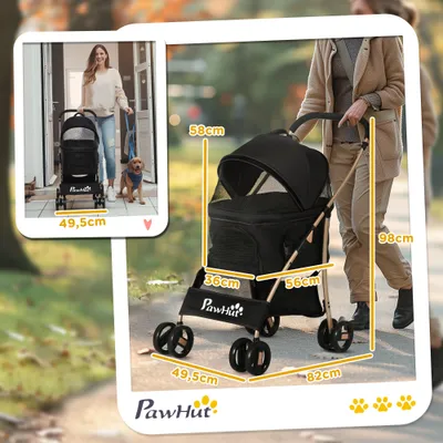 PawHut Hundewagen