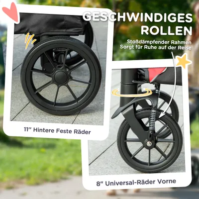 PawHut Hundewagen