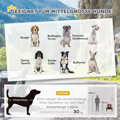 PawHut Hundeanhänger