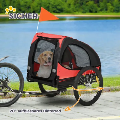 PawHut Hundeanhänger