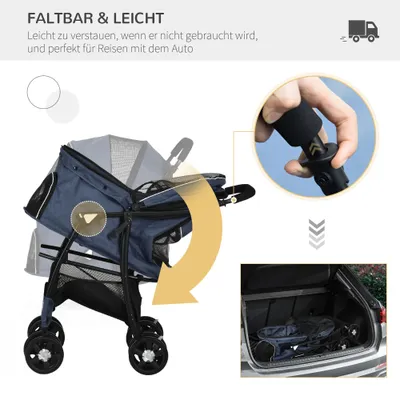 PawHut Hundewagen
