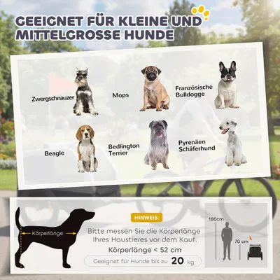 PawHut Hundeanhänger
