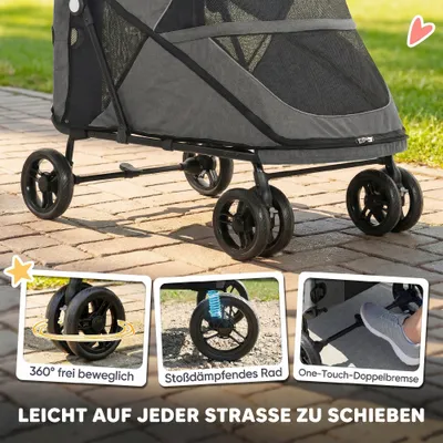 PawHut Hundewagen