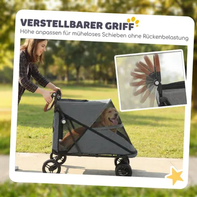 PawHut Hundewagen