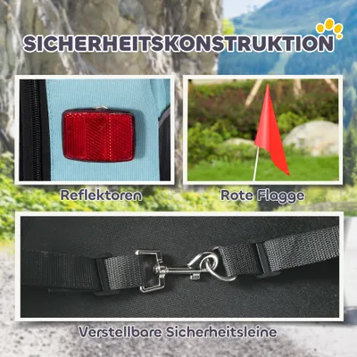 PawHut Hundeanhänger
