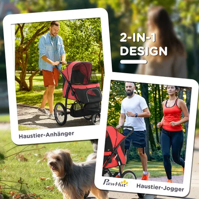 PawHut Hundewagen