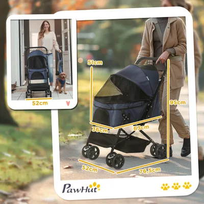PawHut Hundewagen