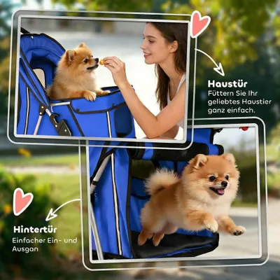 PawHut Hundewagen