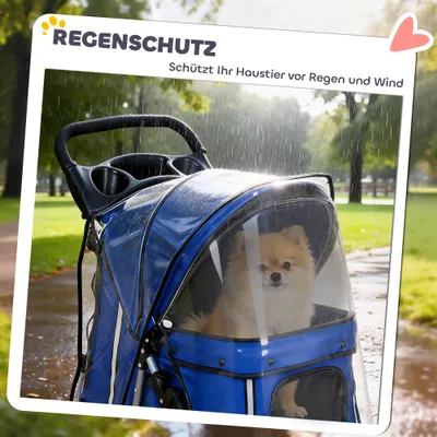 PawHut Hundewagen