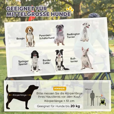 PawHut Hundebuggy