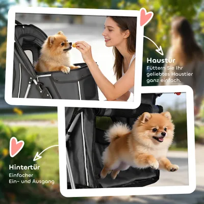 PawHut Hundewagen