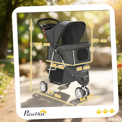 PawHut Hundewagen