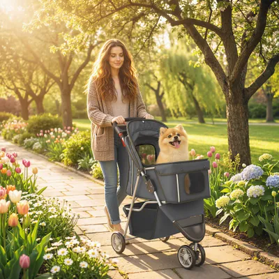 PawHut Hundewagen