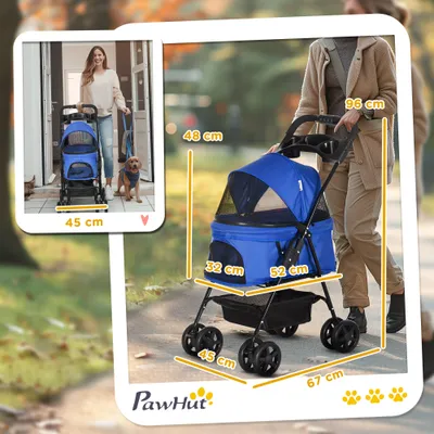 PawHut Hundewagen