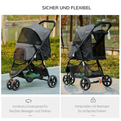 PawHut Hundewagen