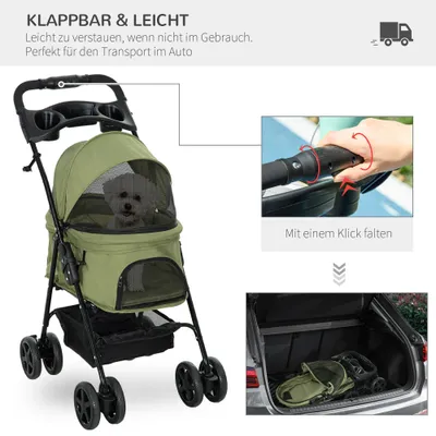 PawHut Hundewagen