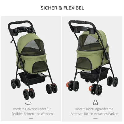 PawHut Hundewagen