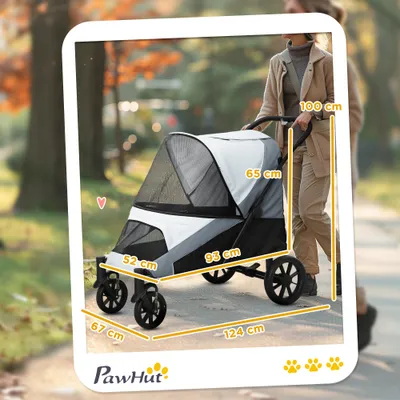 PawHut Hundewagen