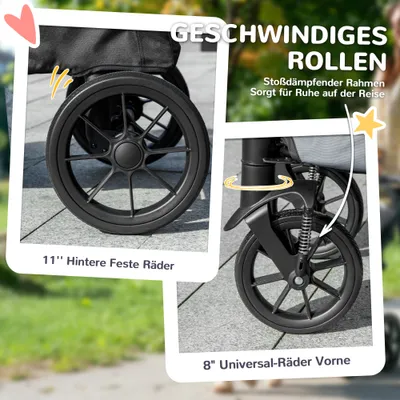 PawHut Hundewagen