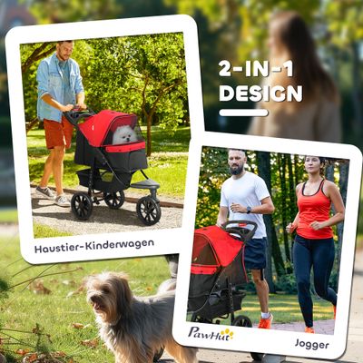PawHut Hundewagen