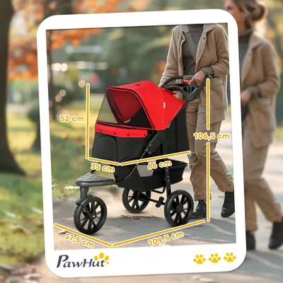 PawHut Hundewagen
