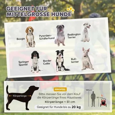 PawHut Hundebuggy