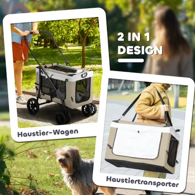 PawHut Hundewagen