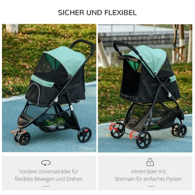 PawHut Hundewagen