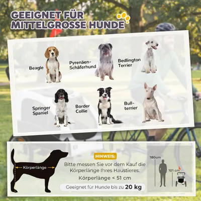 PawHut Hundebuggy