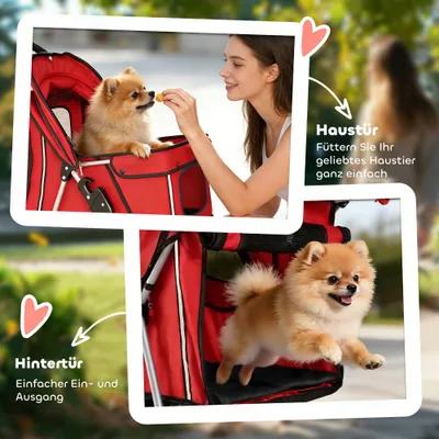 PawHut Hundewagen