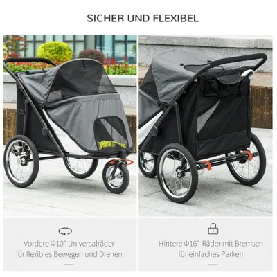 PawHut Hundewagen