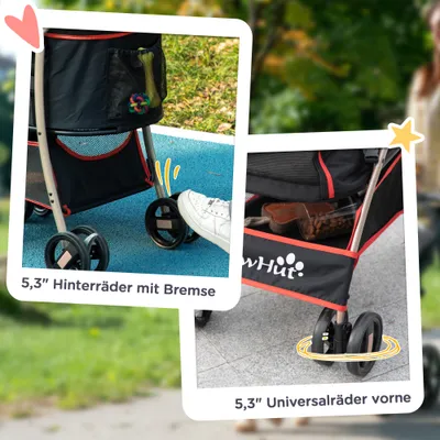 PawHut Hundewagen