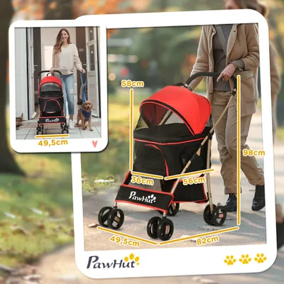 PawHut Hundewagen