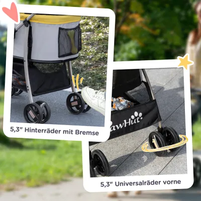 PawHut Hundewagen