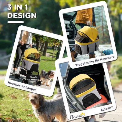PawHut Hundewagen