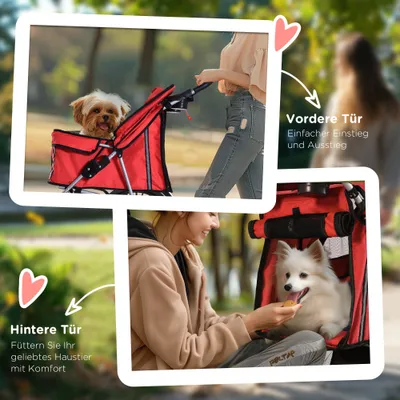 PawHut Hundewagen