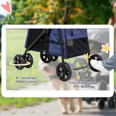 PawHut Hundewagen
