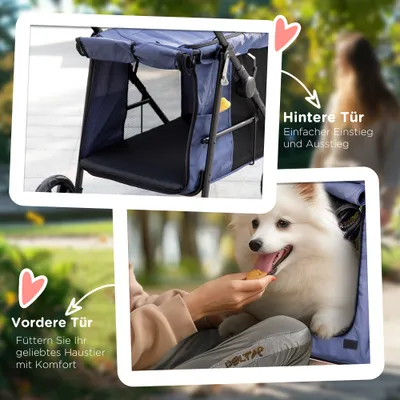 PawHut Hundewagen
