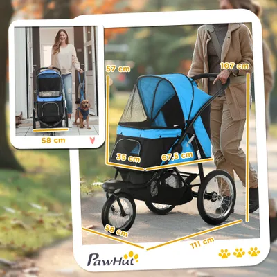 PawHut Hundewagen