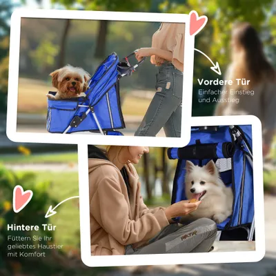 PawHut Hundewagen
