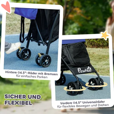 PawHut Hundewagen